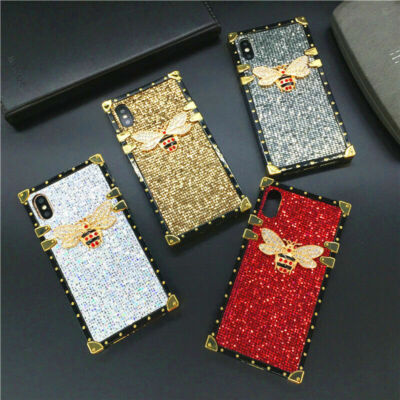 Squareness Diamond Bee Phone Case For OPPO Reno 13 14 A60 A40 A5 A3 A57 A17 A58