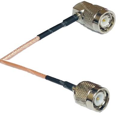 RG316 TNC Male Angle to TNC MALE RF Cable Rapid-SHIP LOT