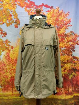 Sprayway Women Hydrodry brown beige Wyoming 365 Jacket. UK women's size Medium