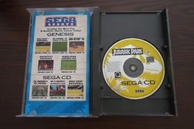 Jurassic Park SEGA Mega CD NTSC USA Original Complet boite Notice  mit OVP CIB