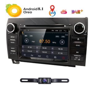 For Toyota Tundra Android 8.1 Car Stereo GPS Navi DVD Radio Head unit DAB TPMS | eBay