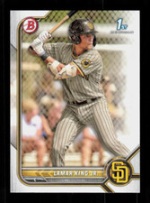 2022 Bowman Draft #BD143 Lamar King Jr. - NM-MT