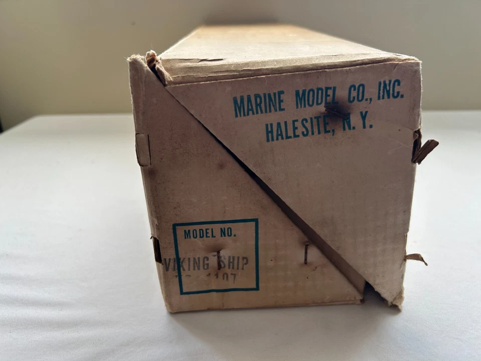 Modelo de barco vikingo - Casco de madera maciza a escala real, barco marino coleccionable Foto 3 de 4