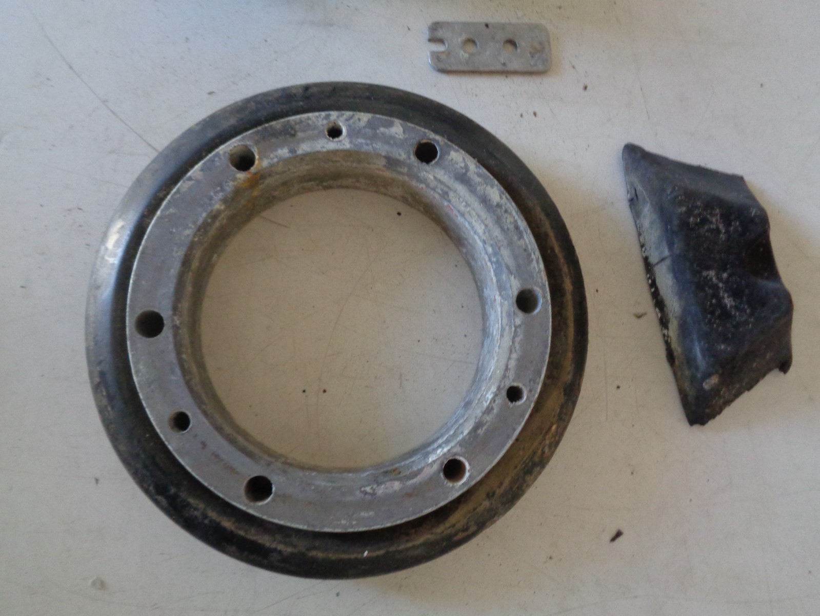 Volvo Penta AQ280 Stern Drive Steering Assy (Fork, Helmet, Tiller