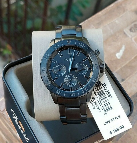 NIB Fossil BQ2587 Bannon Multifunction 