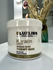 Luxliss Professional Keratin System Intensive Repair Therapy Mask 400 ml