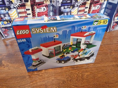 lego exxon gas station
