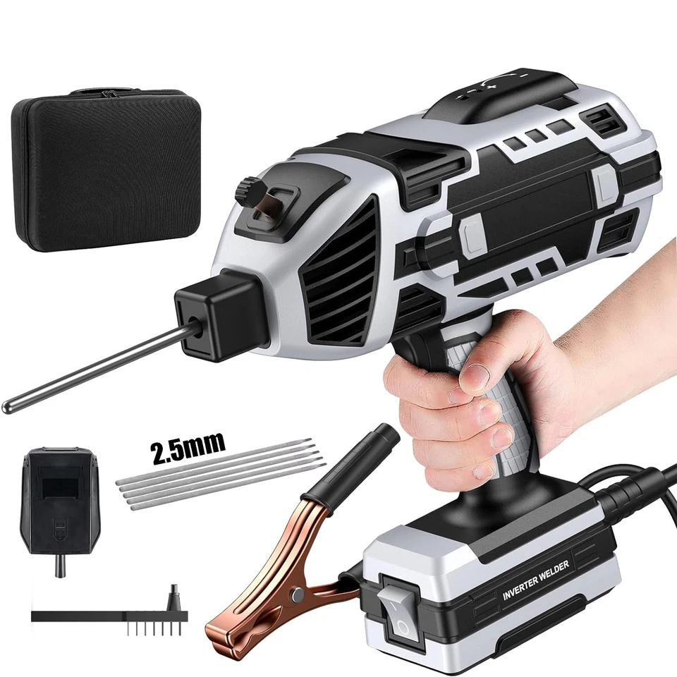 Kit de máquina de soldadura manual 110V 3000W herramienta de soldadura de arco digital soldador eléctrico Foto 4 de 4