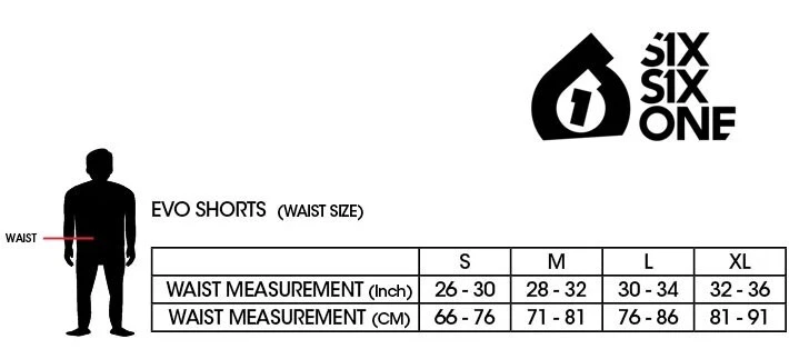 Pantalones Cortos de Compresión SixSixOne EVO MTB Ciclo D30 Protección Acolchada Foto 3 de 3