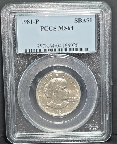 1981-P Susan B Anthony Dollar — photo from the most recent tracked eBay sale