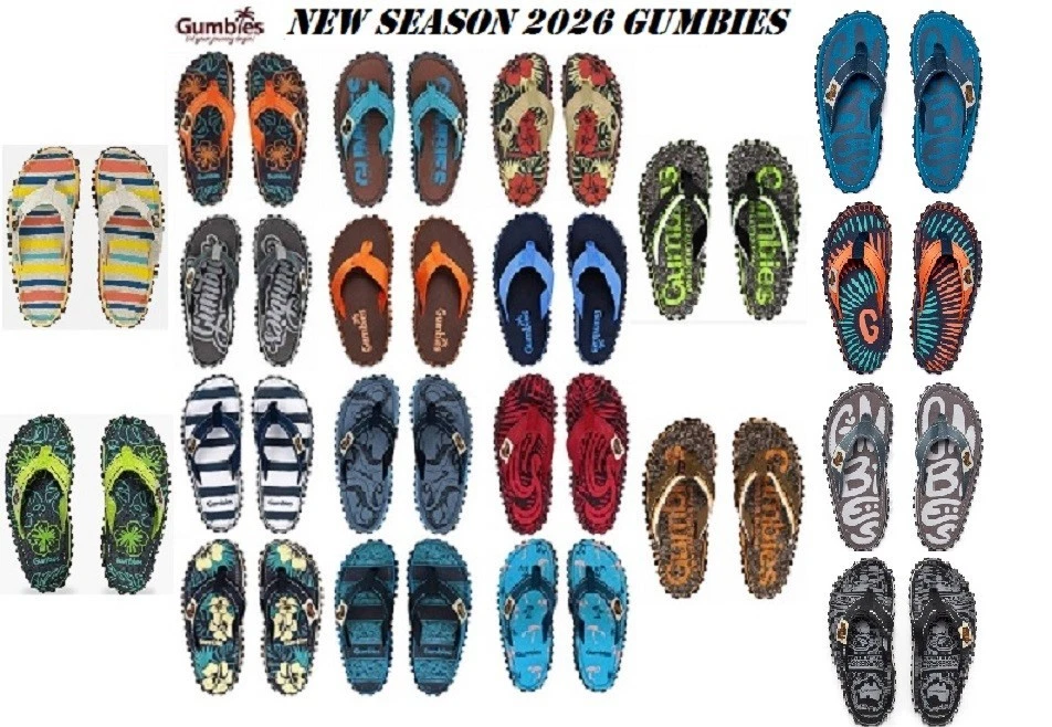 2026 MENS OFFICIAL GUMBIES NATURAL FLIP FLOPS DUCKBILL, CAIRNS & ISLANDER GUMBYS
Opens in a new wind
