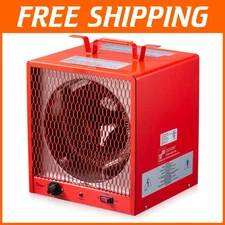 Heavy-Duty 5600W Industrial Heater, Adjustable Thermostat