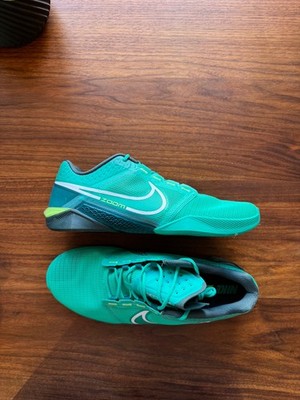 Nike Zoom Metcon Turbo 2 Low Training Shoes Green DH3392-302 Mens Size 9.5