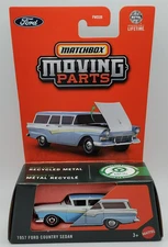 2025 Matchbox Moving Parts Blue 1957 Ford Country Sedan HTF