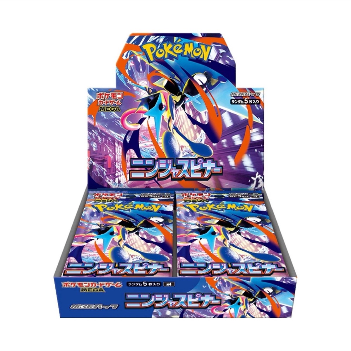 ポケモンカードゲーム Pokemon Card Ninja Spinner BoosterBox JP Ninja Spinner Japanese Pokémon Booster Box – New & Sealed Fast