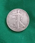 1936 S Walking Liberty 90% Silver Half Dollar Uncertified