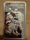 Batman Robin Joker 1 oz .999 Fine Silver Bar 1974 DC Comics #000580