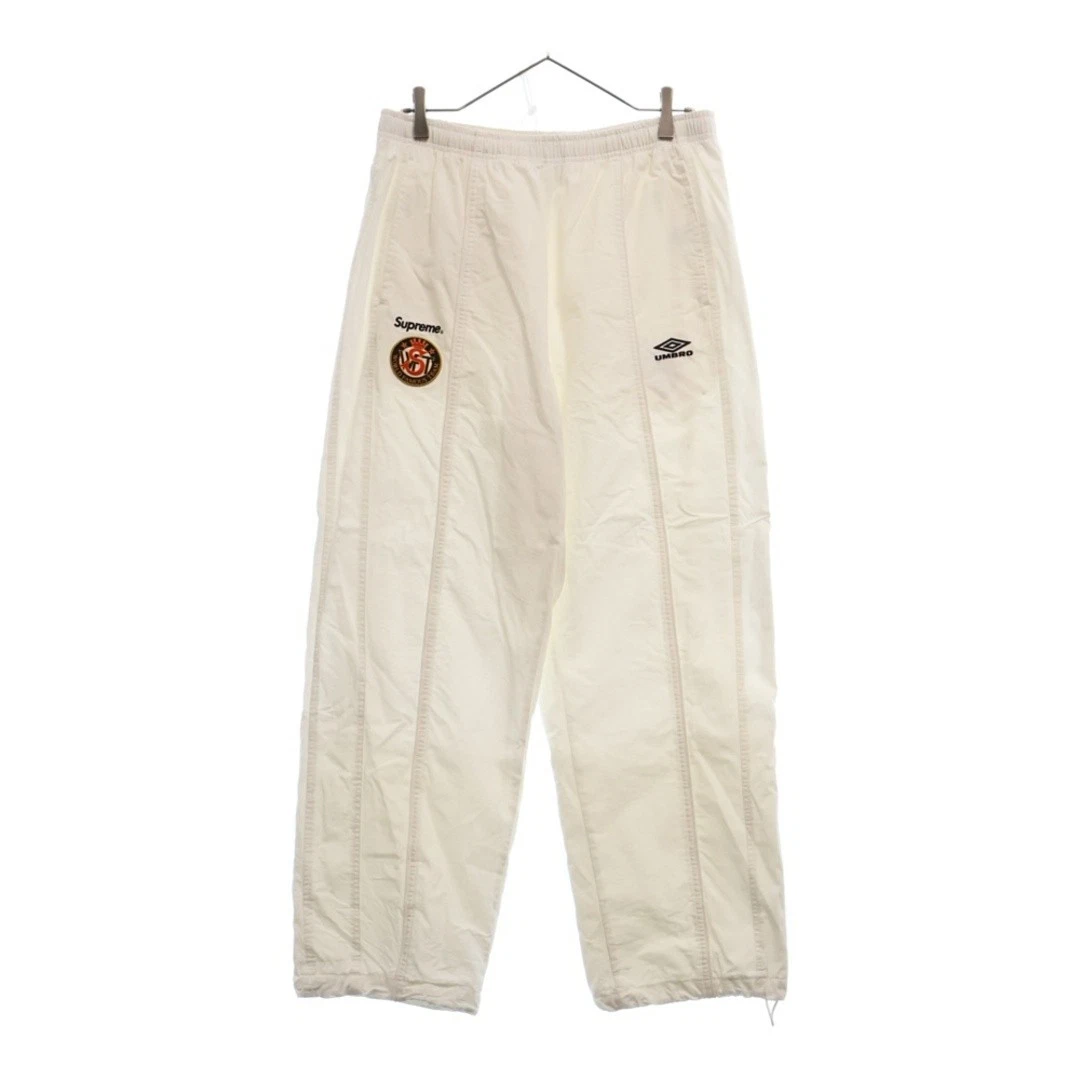 Pantalon de survêtement SUPREME 23AW x UMBRO coton ripstop pantalon ambro blanc bleu clair d'occasion