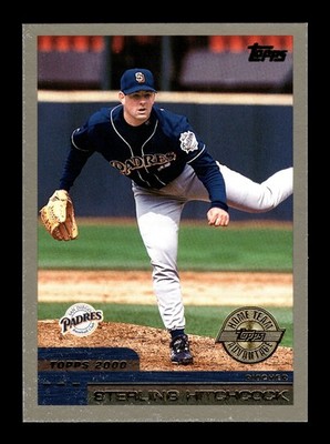 STERLING HITCHCOCK   2000 Topps Home Team Advantage HTA SP #24 San Diego Padres
