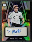 2022-23 Panini Select FIFA THOMAS HASSLER Auto Silver Prizm Signatures #SS-THA