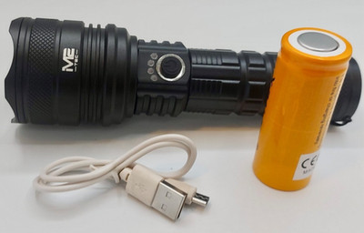 M2 Tec P90 Mini   USB LED Taschenlampe | Zoom | Aluminium 3 Lichtmodi P90 Power