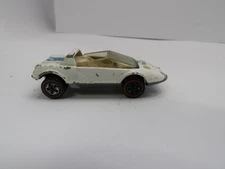 Hot Wheels Redline 1970 Jack Rabbit Special White Enamel w Stripe White Interior