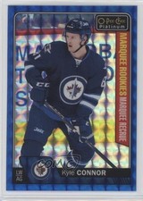 2016 O-Pee-Chee Platinum Marquee Rookies Royal Blue Cubes 26/99 Kyle Connor 1os2
