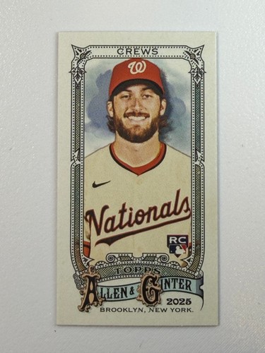 2025 Topps Allen & Ginter #120 Dylan Crews | Baseball Card