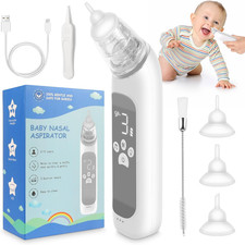 Nasal Aspirator for Baby, Electric Nose Aspirator for Toddler, Nose Sucker with
