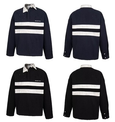Y/Project Retro Splice Spray Dirty Destroy Loose Shirt Men Women