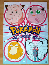 Pokemon  (USA NO TARIFFS) Authentic Licensed 2000 Poster