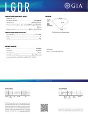 2.11 Ct RADIANT GIA Certified Lab Grown CVD Diamond F Color VS2 Clarity STONE 520.85 per carat