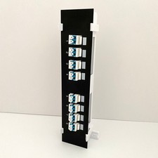 8 Ports Patch Panel RJ45 Networking Wall Mount Rack Wall-Mount Bracket