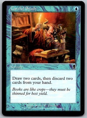 Careful Study 70 Common Odyssey Magic: The Gathering Lightly Played