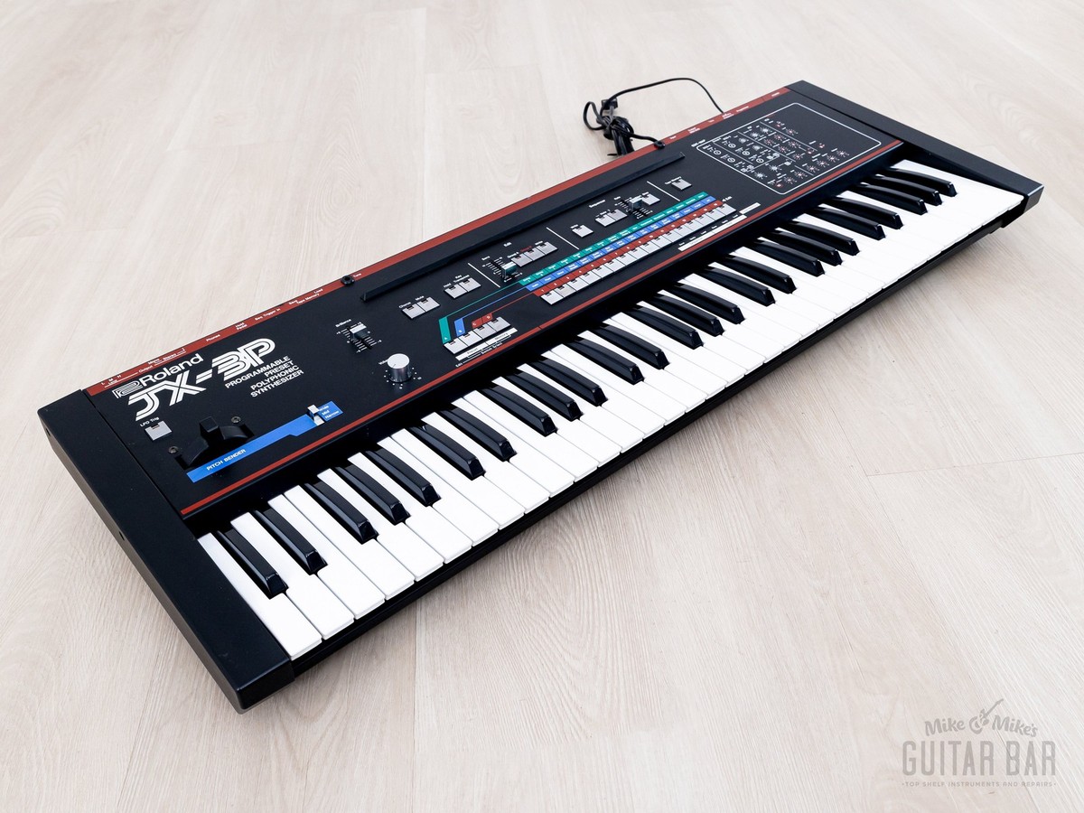 1983 Roland JX-3P Vintage Analog Synthesizer, Serviced | eBay