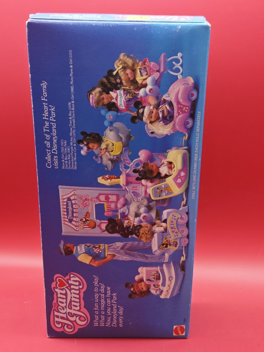 1989 Mattel The Heart Family Visits Disneyland Dad & Boy #7556