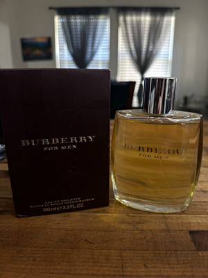 Burberry Burberry for Men Eau de Toilette Spray, Regular Size 3.3 fl oz