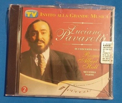 CD ZWEITER TEIL KONZERT ROYAL ALBERT HALL - LUCIANO PAVAROTTI - NEU VERSIEGELT