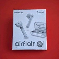 Merkury Innovations Airflair Wireless Earbuds with Charging Chase MI-E026T-White
