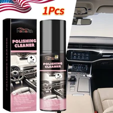 Car Interior Foam Cleaner Seat Headliner Dashboard Waterless Stain Removal Spray