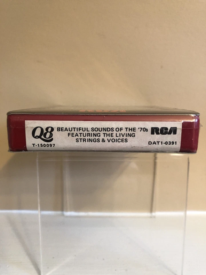 Beautiful Sounds Of The 70’s Feat. The Living Strings-Sealed Quad 8 Track-Rare - Image 4 of 4