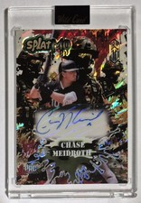 Chase Meidroth Autograph True 1/1 Splatmo White Sox 2024 Splat Auto Wild Card