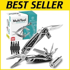 22-in-1 Multipurpose Tool with Saw & Pocket Knife