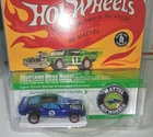 BOSS HOSS Ford Mustang Hot Wheels RLC Redline SpectraFlame Blue #6295/8000