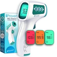 Infrared Forehead Thermometer for Adults and Infants, FSA HSA Eligible, Touch...