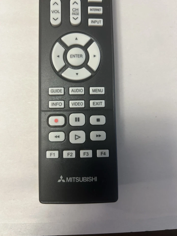 Genuine OEM Mitsubishi 3339BC0-000-R REMOTE CONTROL TV DVD VCR Tested Works - Изображение 2 из 4