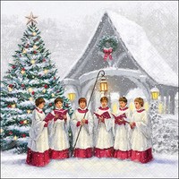 Ambiente Serviette Singing Choir 20 StüCk 33X33 Cm Papierservietten Tischdeko