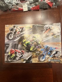 LEGO 2003 Racers 8357 Zonic Strike Pull-Back Car 100% Complete w/Instructions