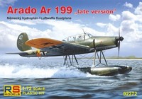 "Rs Models 92272 1/72 Arado Ar 199 \"SpäTversion\" (3 Decal V. FüR Luftwaffe)"