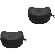  2 Count Snow Goggles Box Safety Glasses Case Eyeglasses Storage Bag Holder